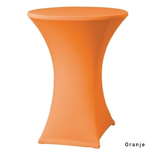 STATAFELHOES STRETCH KLEUR ORANJE DIAM. TOT 85CM.