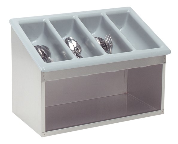 BUFFET BESTEKSTANDAARD AFM. 53X32,5CM. H.40 CM. RVS 18/8 