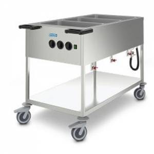 BAIN MARIE WAGEN SPA/EB-3 AFM. 125,6X67,8X90CM. HUPFER