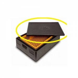 DEKSEL SALTO AFM 600X400X32MM. ZWART THERMO FUTURE BOX