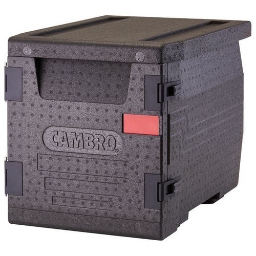 GEÏSOLEERDE VOEDSELCONTAINER AFM. FRONT LOADER EPP300 ZWART (110) CAMBRO