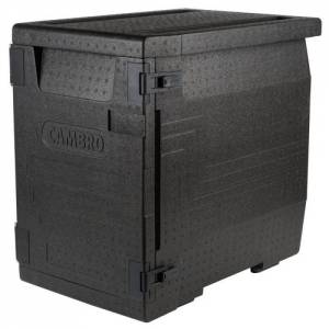 GEÏSOLEERDE VOEDSELCONTAINER AFM. FRONT LOADER EPP400 ZWART (110) CAMBRO