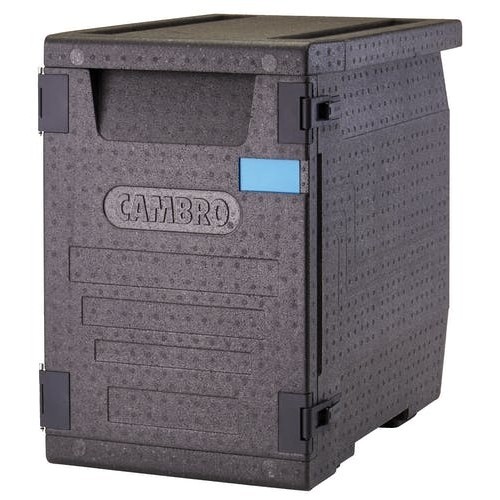 GEÏSOLEERDE VOEDSELCONTAINER AFM. FRONT LOADER EPP400 ZWART (110) CAMBRO