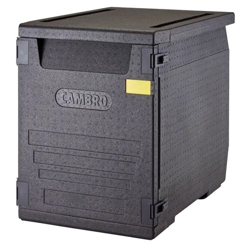 GEÏSOLEERDE TRANSPORTBOX INH. 155 LTR. FRONT LOADER EPP4060FNR ZWART (110) CAMBRO