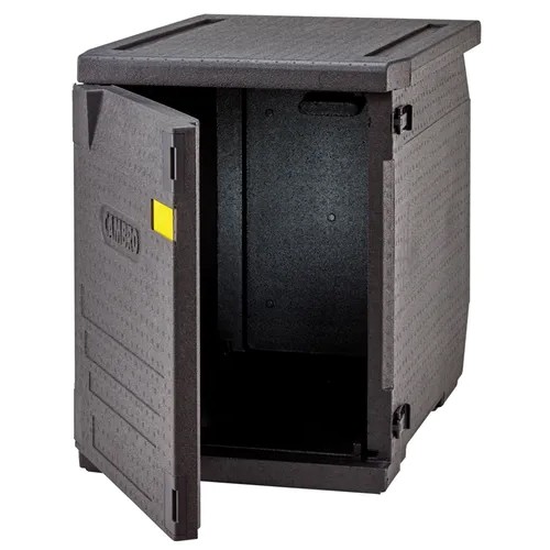 GEÏSOLEERDE TRANSPORTBOX INH. 155 LTR. FRONT LOADER EPP4060FNR ZWART (110) CAMBRO