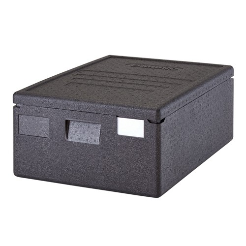 GEÏSOLEERDE TRANSPORTBOX INH. 53 LTR. BOVENLADER EPP4060T200 ZWART (110) CAMBRO