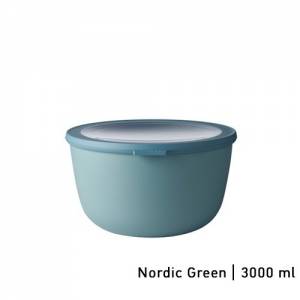 MULTISCHAAL CIRQULA INH. 3000ML. KLEUR NORDIC GREEN MEPAL