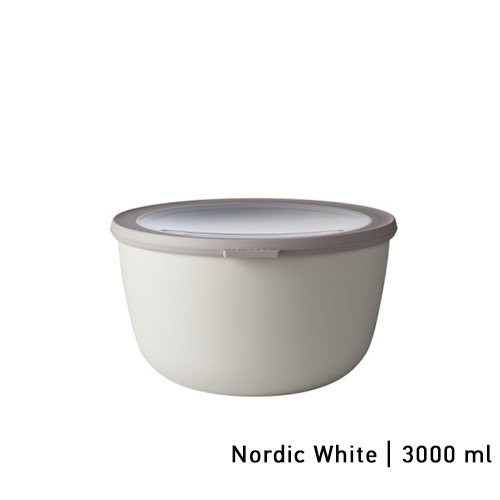 MULTISCHAAL CIRQULA INH. 3000ML. KLEUR NORDIC WHITE MEPAL