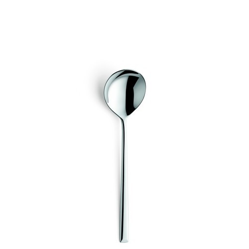 CUILLERE A DEJEUNER/DESSERT PLATEAU ROND MODELE METROPOLE 1170 ACIER INOXYDABLE 18/10