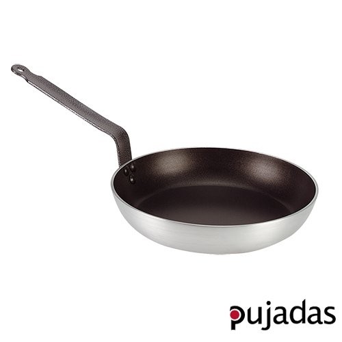 LYONNAISERPAN DIAM. 24CM. ALUMINIUM MET TEFLON ANTI-AANBAKLAAG PUJADAS