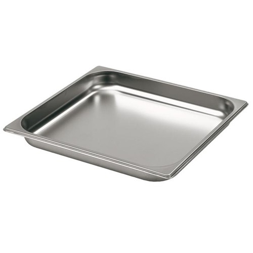 PLAQUE DE CUISSON 2/3GN DIM. 35.4X32.5X2CM. Acier inoxydable 18/10