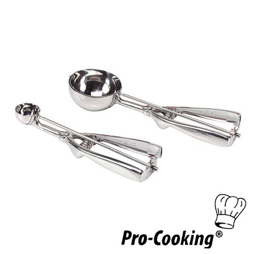 IJSPORTIONEERLEPEL PRO-COOKING 1/12L. DIAM. 63MM. RVS