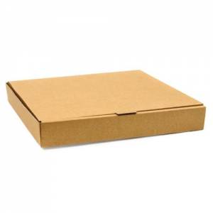 PIZZADOOS VOOR PIZZA DIAM. 30CM. KARTON VOUWBAAR PER 100 STUKS AFM. 31,1X31,1X4,6CM.