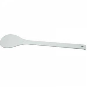 CUILLERE A REMUER PLASTIQUE BLANC 40CM. COULEUR BLANC