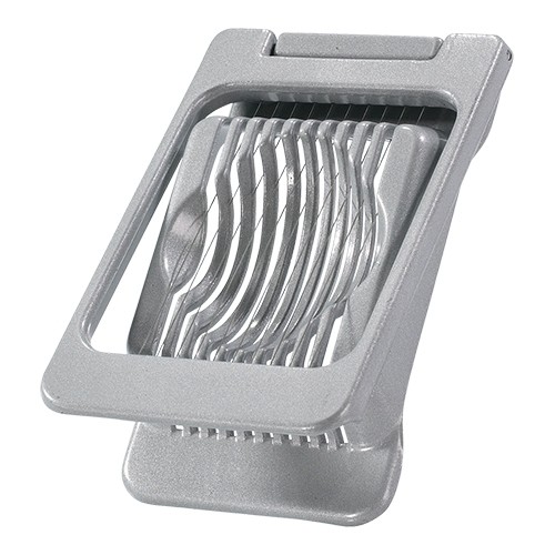 COUPE-ŒUF FILS ALUMINIUM/INOX DUPLEX POUR TRANCHES RONDES/OVALES WESTMARK