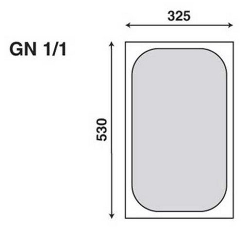 GASTRONORMBAK UTZ GN 1/1-200, POLYPROPYLEEN