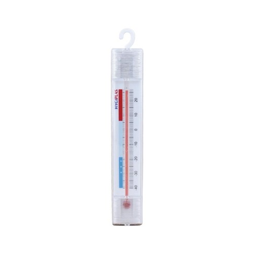 KOELCELTHERMOMETER LANG M/OPHANGHAAK HYGIPLAS