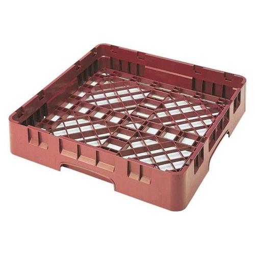 LAVE-VAISSELLE PANIER UNIVERSEL Z/RIM DIM. 50X50CM. COULEUR ROUGE CRANBERRY CAMBRO CAMRACK ÉPUISÉ