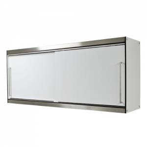 KEUKEN-WANDKAST WK-4 MET SCHUIFDEUREN VOLKERN AFM. 89X36CM. HG. 61CM.