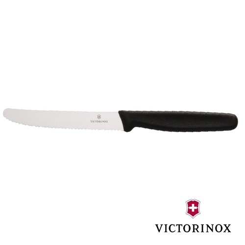 TOMATENMESJE GEKARTELD AFM. 11,5CM. RVS/NYLON VICTORINOX