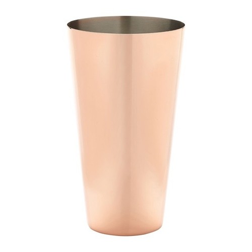 SHAKER BOSTON INH. 640ML. ROESTVRIJSTAAL KLEUR KOPER