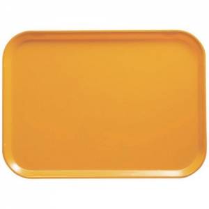 PLATEAU 'CAMTRAY' 1/2 GN DIM. 32.5X26.5CM. COULEUR 504 MOUTARDE CAMBRO