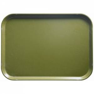 PLATEAU 'CAMTRAY' 1/2 GN DIM. 32.5X26.5CM. COULEUR 428 VERT OLIVE CAMBRO
