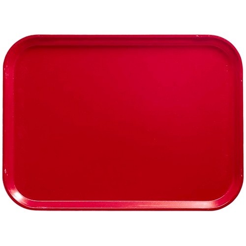 DIENBLAD 'CAMTRAY' 1/2 GN AFM. 32,5X26,5 CM. KLEUR 521 CAMBRO RED CAMBRO