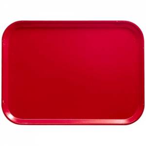 PLATEAU 'CAMTRAY' 1/2 GN DIM. 32.5X26.5CM. COULEUR 521 CAMBRO ROUGE CAMBRO