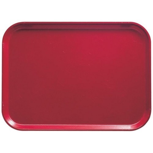 PLATEAU 'CAMTRAY' 1/2 GN DIM. 32.5X26.5CM. COULEUR 221 EVER ROUGE CAMBRO