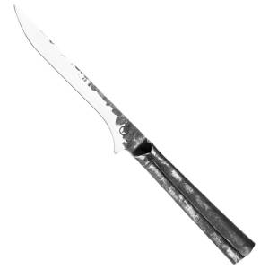 UITBEENMES AFM. 16CM. BRUTE FORGED ROESTVRIJSTAAL LAGUIOLE STYLE DE VIE