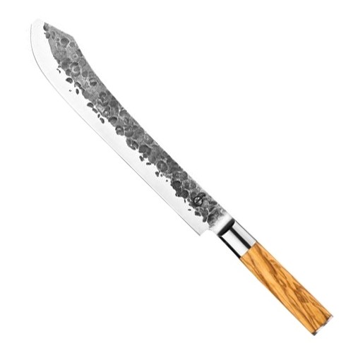 COUTEAU A BEURRE DIM. 25,5 cm. LAGUIOLE INOX FORGE OLIVE STYLE DE VIE