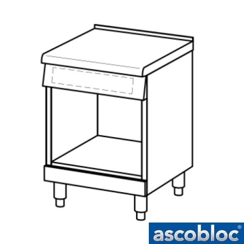 UNITÉ NEUTRE ASCOLINE 700 AUA 060 DIM.600X706X850MM. ASCOBLOC