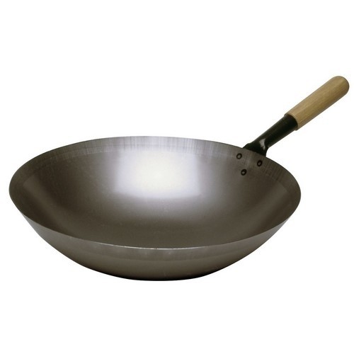 WOKPAN DIAM. 36CM. INH. 4,0LTR. STAAL BARTSCHER