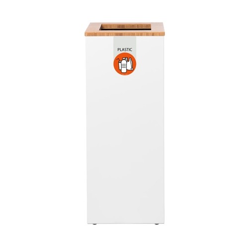 LUNE PAXA MEDIUM INH. 34LTR. WIT, BAMBOE EN ORANJE