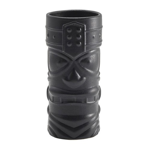 TIKI BEKER ZWART INH. 40CL. DIAM. 7,5CM. 