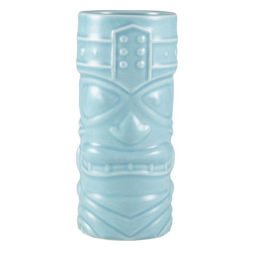 TIKI BEKER BLAUW INH. 40CL. DIAM. 7,5CM. 