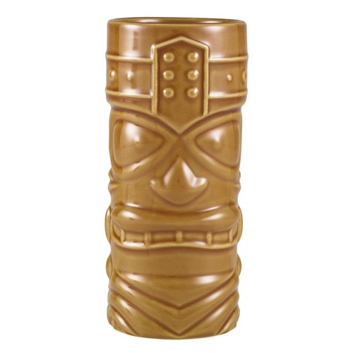 TIKI BEKER BRUIN INH. 40CL. DIAM. 7,5CM. 