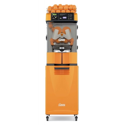 SINAASAPPELPERS VERSATILE PRO CASHLESS PODIUM 220-240V/380W KUNSTSTOF KLEUR ORANJE ZUMEX