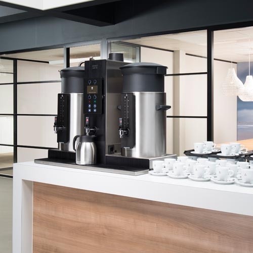 KOFFIEZETINSTALLATIE COMBI-LINE CB 2x10 AFM. 98X47X79CM. 400V/6275W ANIMO