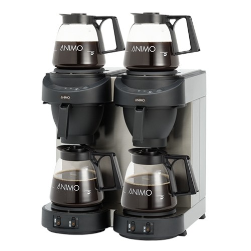 KOFFIEZETAPPARAAT M202 KLEUR ZWART AFM. 42X38X62,5CM. 230V/3500W ANIMO