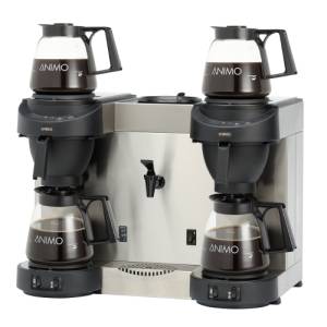 KOFFIEZETAPPARAAT M202W AFM. 62X38X62,5CM. 3N~380V-415V/6600W ANIMO