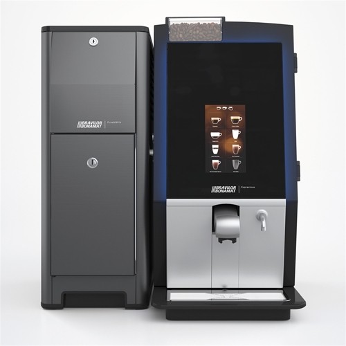 KOFFIEZETAPPARAAT ESPRECIOUS 21L AFM. 330X570X660MM. KLEUR STAINLESS DARK 230V-2250W BRAVILOR