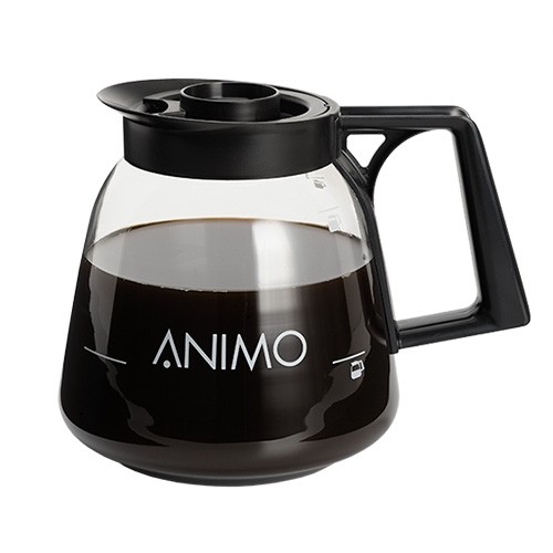 GLAZEN KOFFIEKAN M/DEKSEL INH. 1,8LTR. ANIMO