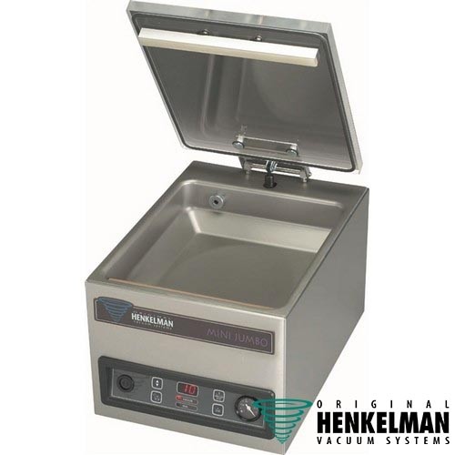 MACHINE D'EMBALLAGE SOUS VIDE MINI JUMBO ACIER INOXYDABLE/MODÈLE DE TABLE, DIM. 45X33X29.5CM. PUISSANCE 230V-1-50Hz/3000W