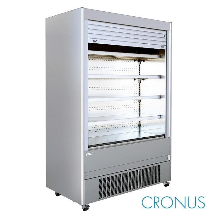 WANDKOELING CRONUS 806 KLEUR RVS AFM. 86,6X74X199,4CM. VERRIJDBAAR 230V/1370W MAFIROL