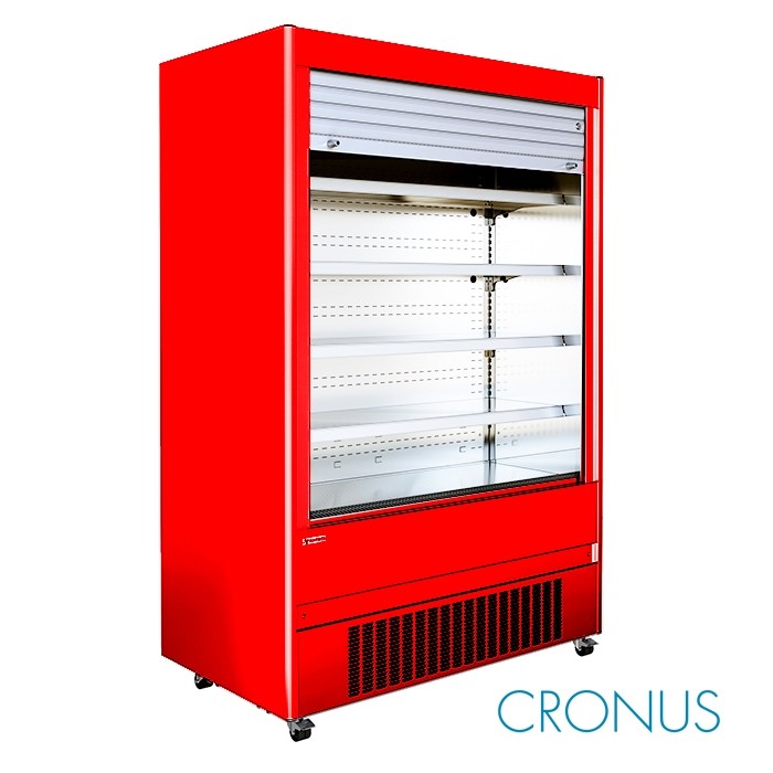 WANDKOELING CRONUS 806 KLEUR RAL3000 (ROOD) AFM. 86,6X74X199,4CM. VERRIJDBAAR 230V/1370W MAFIROL