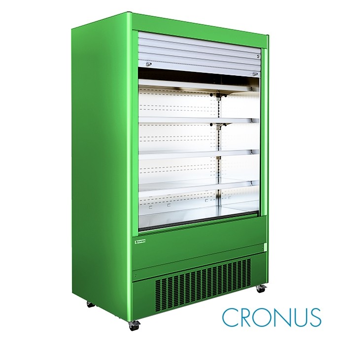 WANDKOELING CRONUS 806 KLEUR RAL6018 (GROEN) AFM. 86,6X74X199,4CM. VERRIJDBAAR 230V/1370W MAFIROL