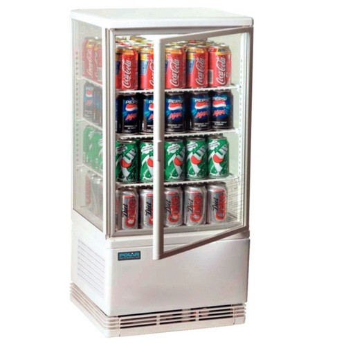 KOELVITRINE G619 AFM. 43X39X88,5CM. 230V/160W POLAR