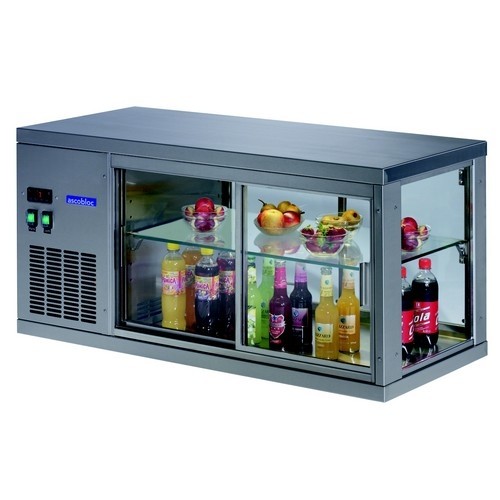 VITRINE DE RÉFRIGÉRATION VES 209 DIM. 910X510X540MM. ASCOBLOC 230V/350W